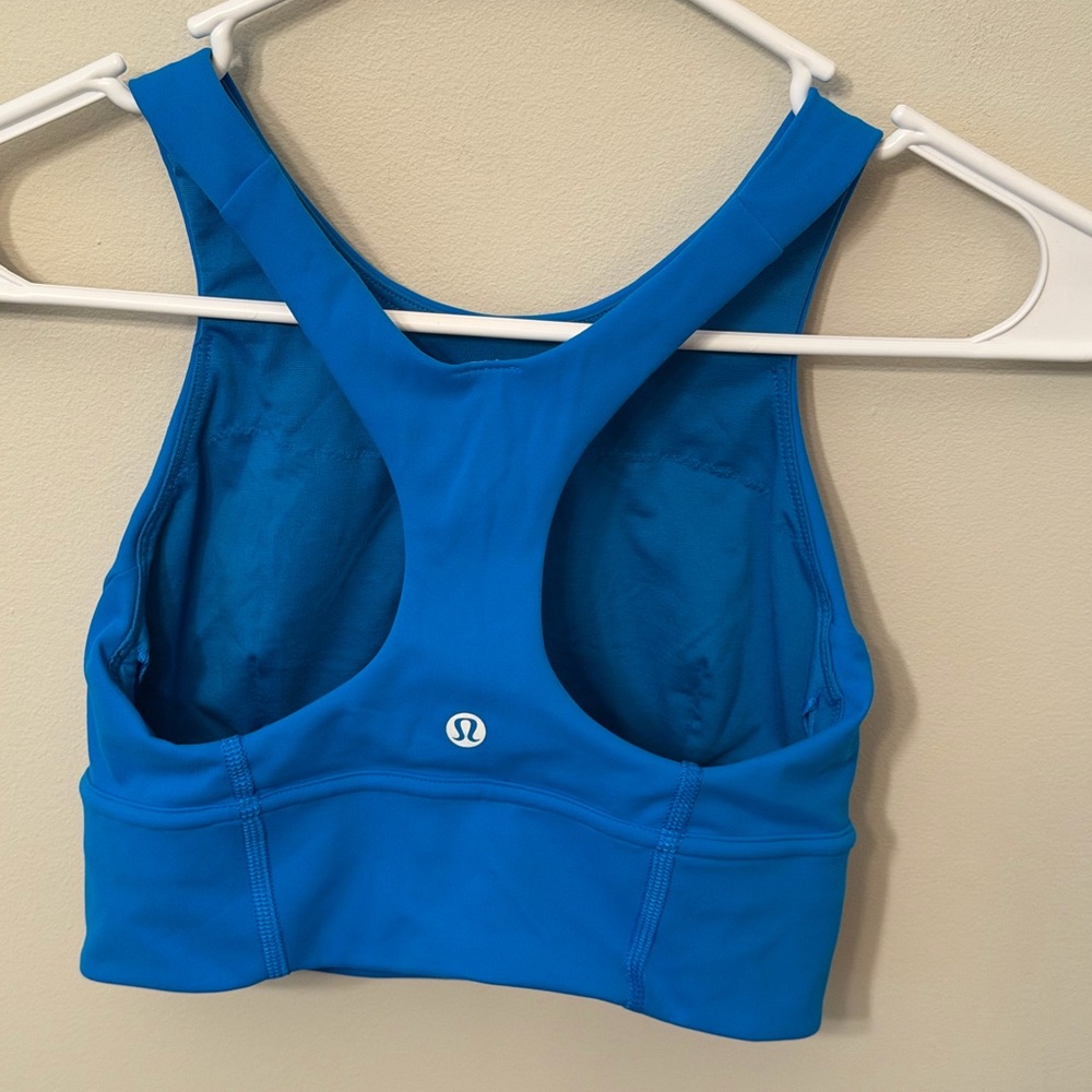 Lululemon Wunder Train Highneck Longline Bra Size 4 - Picture 3 of 5